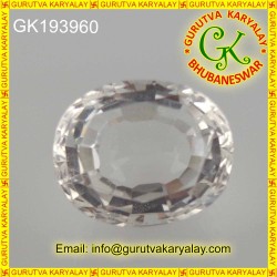 Ratti-6.85(6.20ct) NATURAL WHITE TOPAZ
